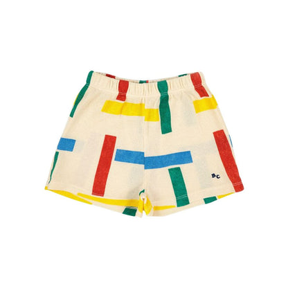 Conjunto infantil colorido de verano.