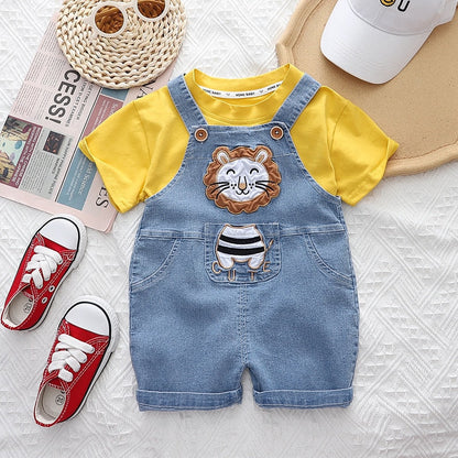 Conjunto para niños pequeño león jardinero