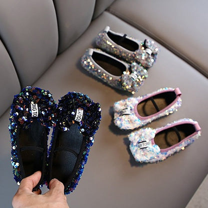 Zapatillas con lentejuelas