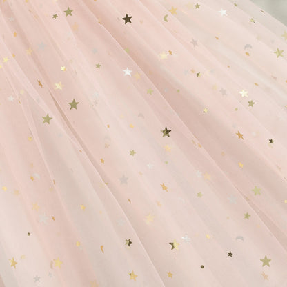 Vestido de tirantes de tul