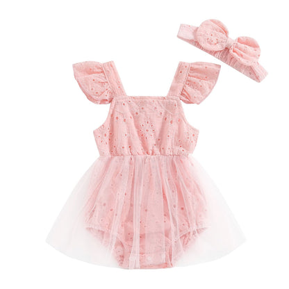 Falda Romper Tul + Diadema