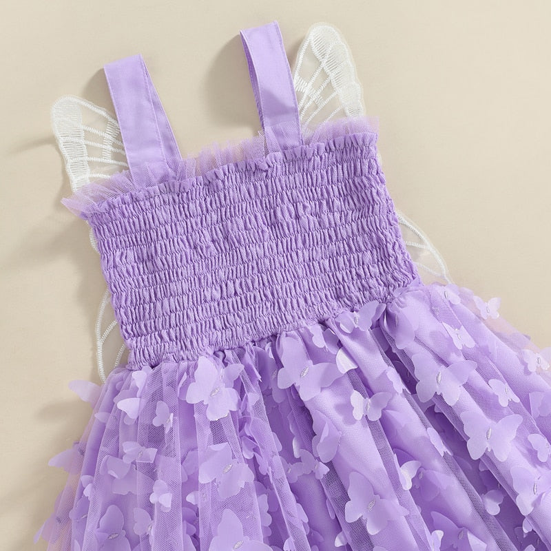Vestido Infantil Mariposas