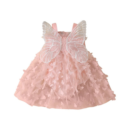 Vestido Infantil Mariposas
