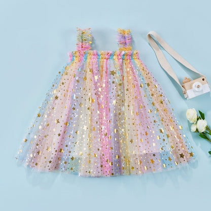 Vestido infantil de tul princesita