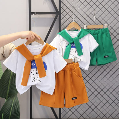 Conjunto Infantil 2 Piezas Manga Corta