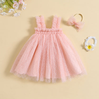 Vestido De Tul + Diadema