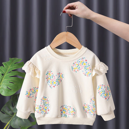 Blusa Infantil Corazones