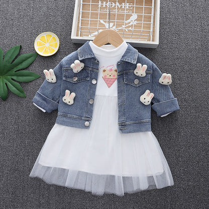 Conjunto infantil con chaqueta Conejo