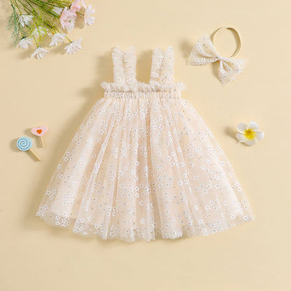 Vestido De Tul + Diadema