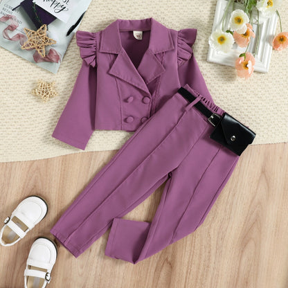 Traje abrigo + pantalón