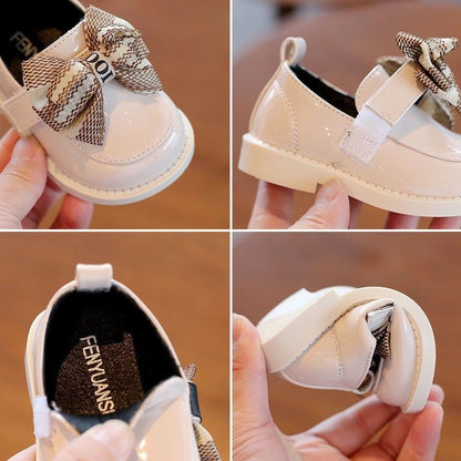 Zapato de barniz de encaje tejido