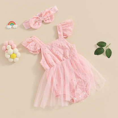 Falda Romper Tul + Diadema