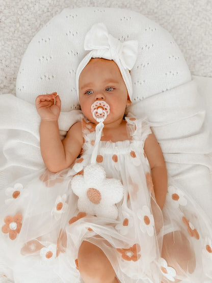 Vestido de tul para bebé Margarita