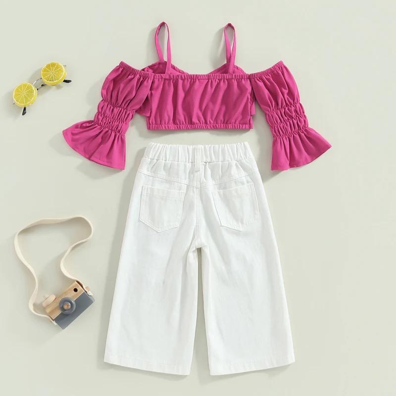 Conjunto Infantil Volantes y Mariposas