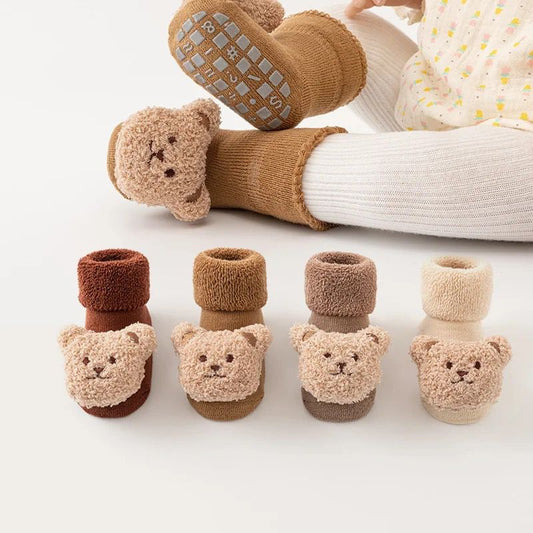 Calcetín Infantil Osito de Peluche