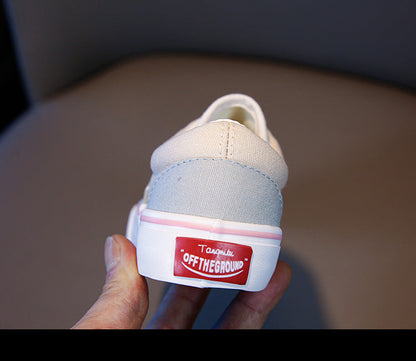 Zapatillas Infantil Cuadros Rosa