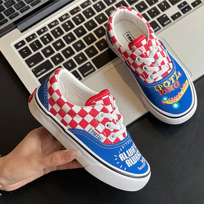 Zapatillas Infantiles Cuadros