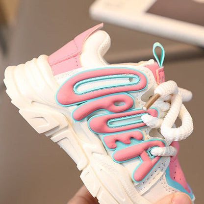 Zapatillas de deporte para niños con cordones