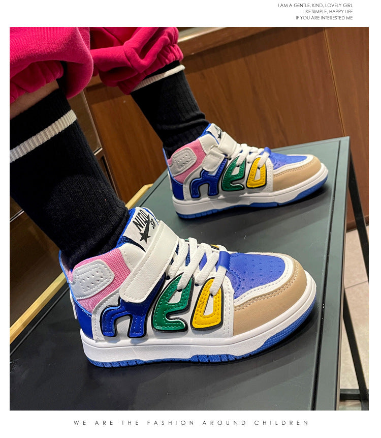 Zapatillas Infantiles Colores Bota