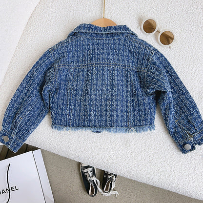 Conjunto de Jeans Deshilachados Infantil