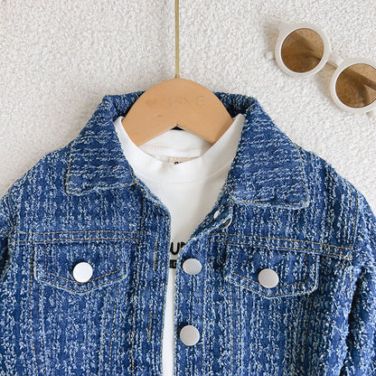 Conjunto de Jeans Deshilachados Infantil