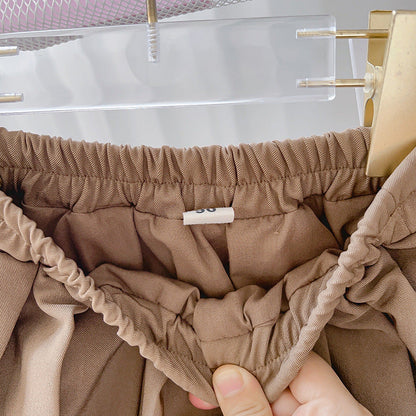 Conjunto Infantil Golinha y Falda Plisada