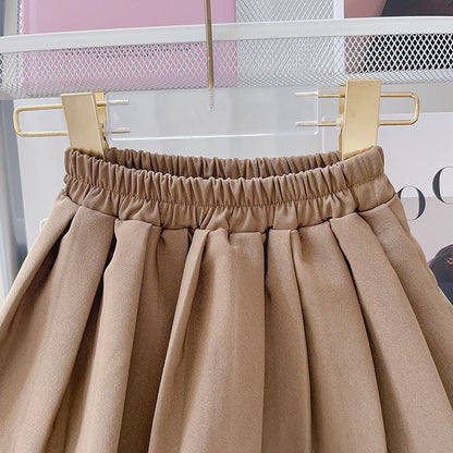 Conjunto Infantil Golinha y Falda Plisada