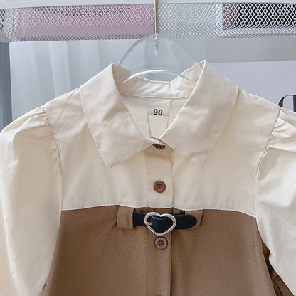 Conjunto Infantil Golinha y Falda Plisada