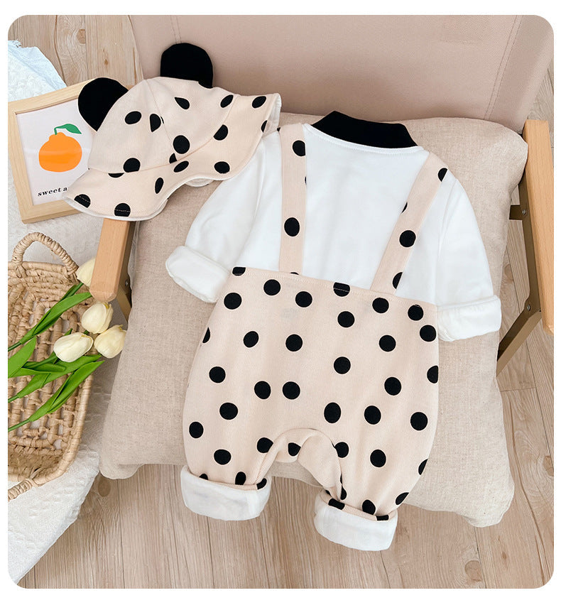 Mono con gorro Pandinha infantil