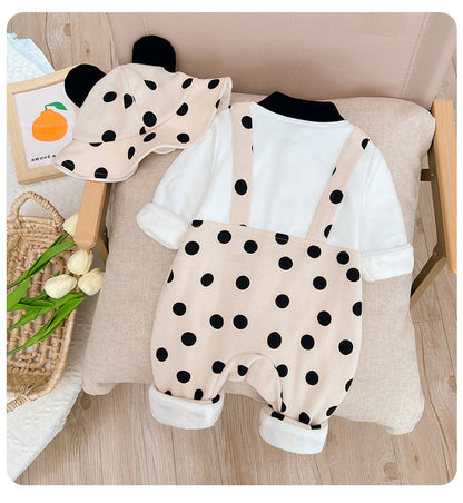 Mono con gorro Pandinha infantil