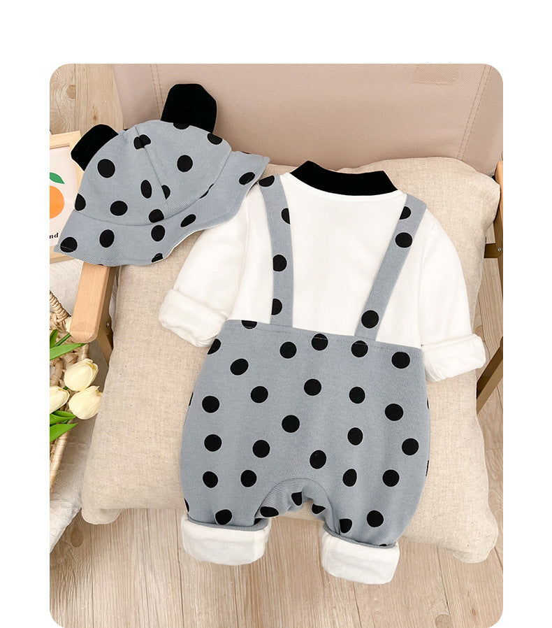 Mono con gorro Pandinha infantil