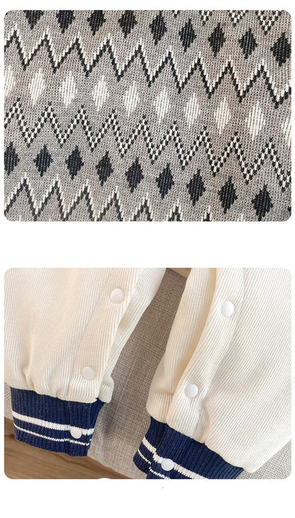Mono de punto para hombre y niño