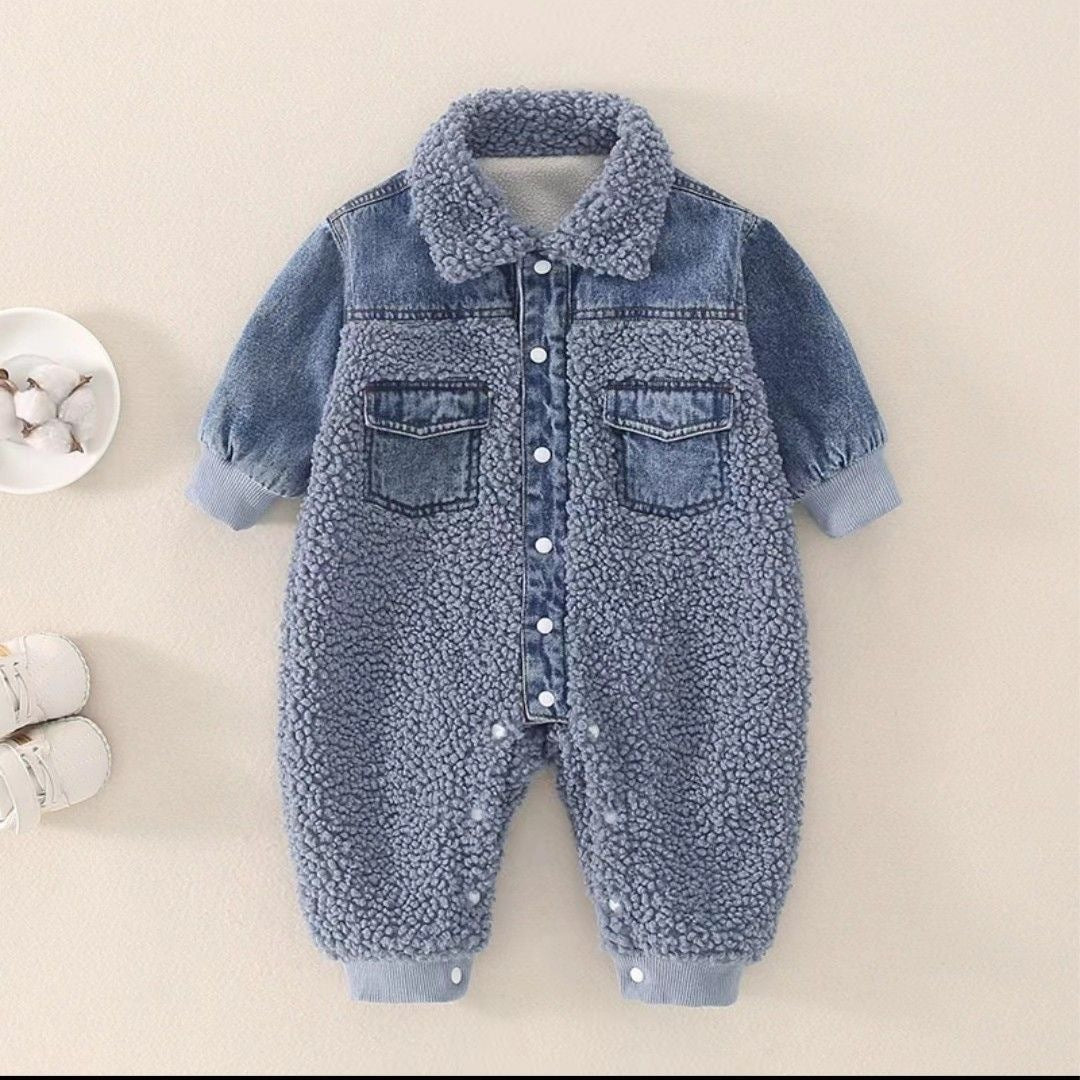 Mono vaquero peludo para niños.