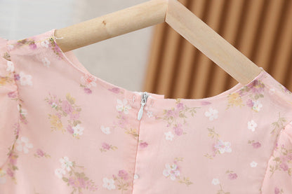 Vestido Infantil Florecitas