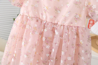 Vestido Infantil Florecitas
