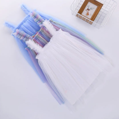 Vestido Infantil Asinha De Tul