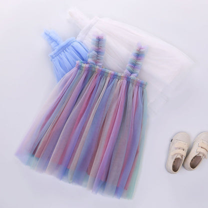 Vestido Infantil Asinha De Tul