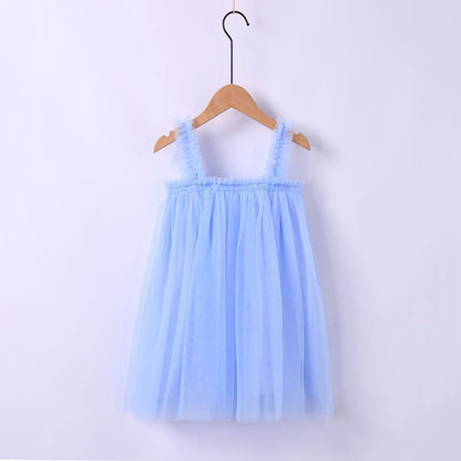 Vestido Infantil Asinha De Tul