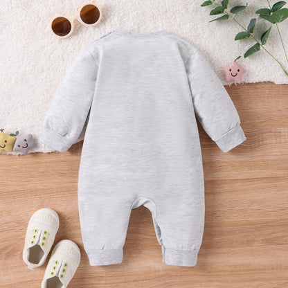 Mono Infantil Bebé Gris