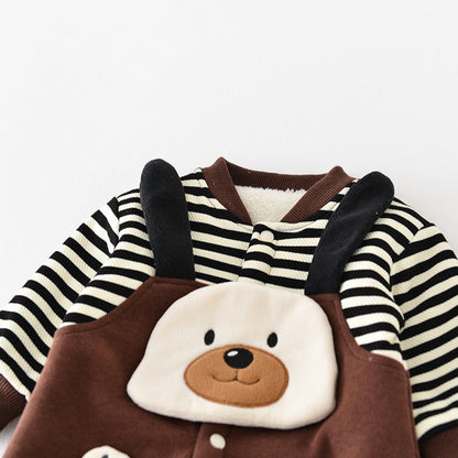 Mono Infantil Cachorro Rayas