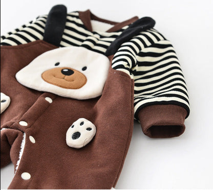 Mono Infantil Cachorro Rayas