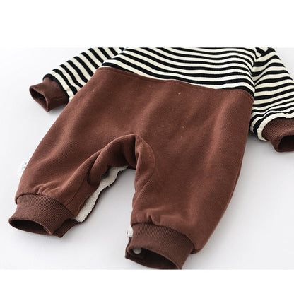Mono Infantil Cachorro Rayas