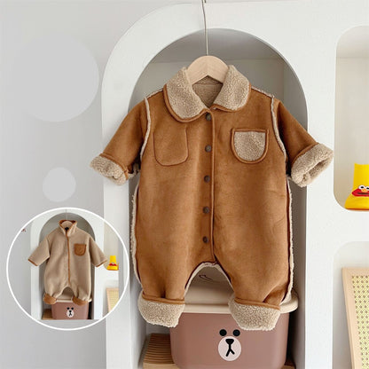 Mono Infantil Peludo Bolsinho