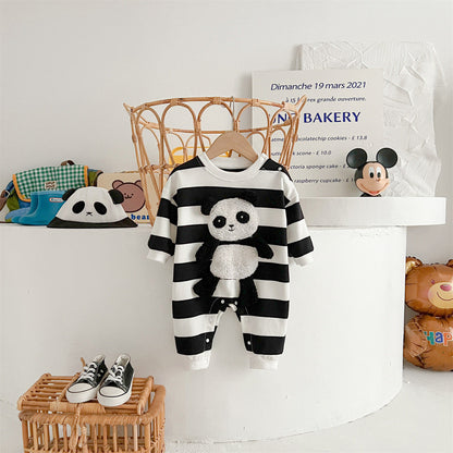 Mono infantil Pandinha + Gorro