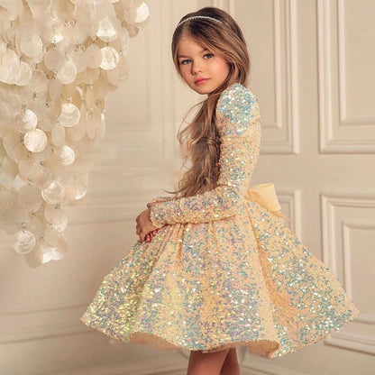 Vestido de fiesta con lentejuelas