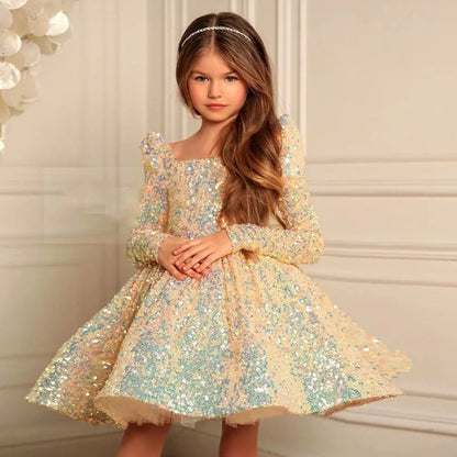 Vestido de fiesta con lentejuelas