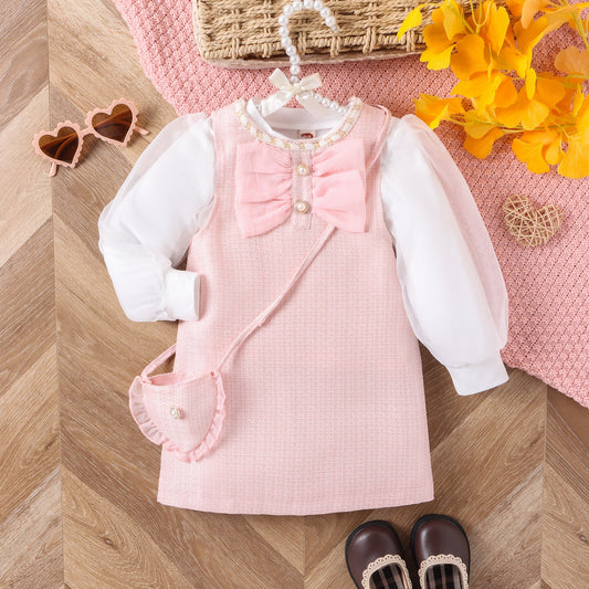 Conjunto Infantil Tweed 3 Piezas