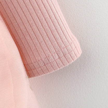 Vestido Infantil de Tul y Encaje