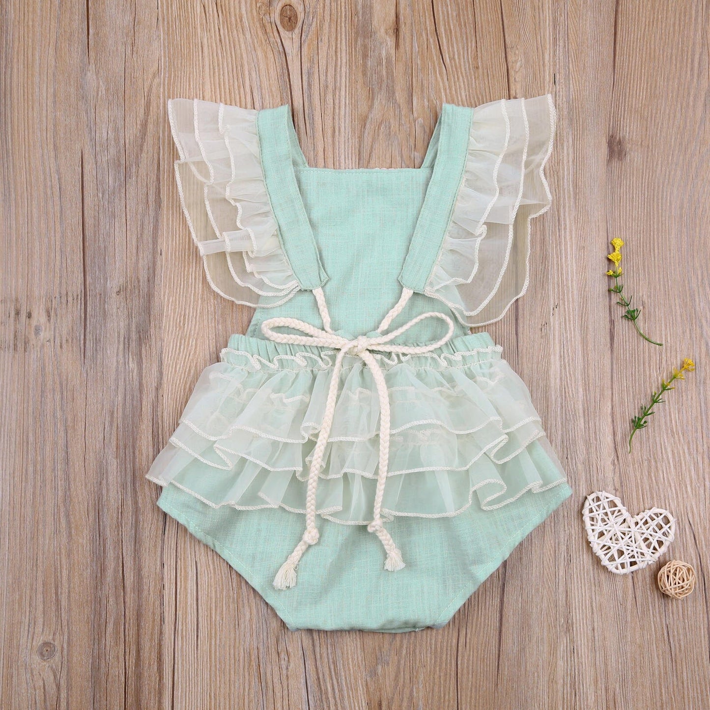 Body Bordado Verde