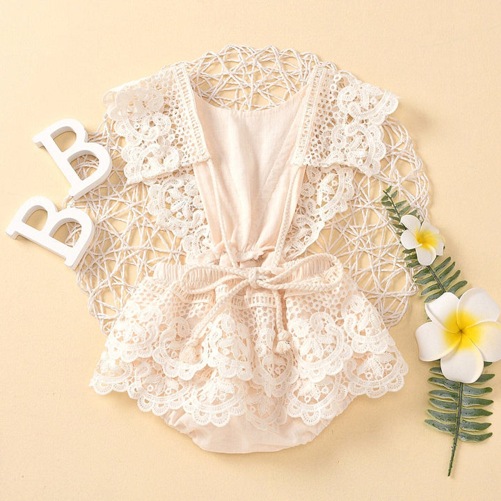 Body infantil de Encaje Vintage